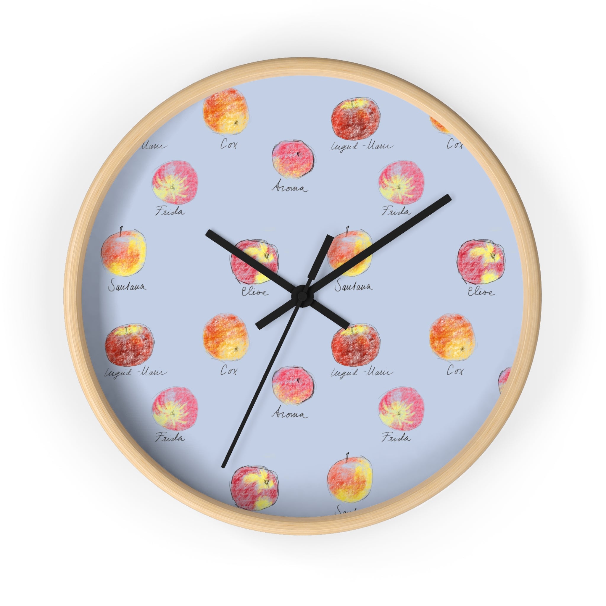 Wall Clock - Swedish Apples