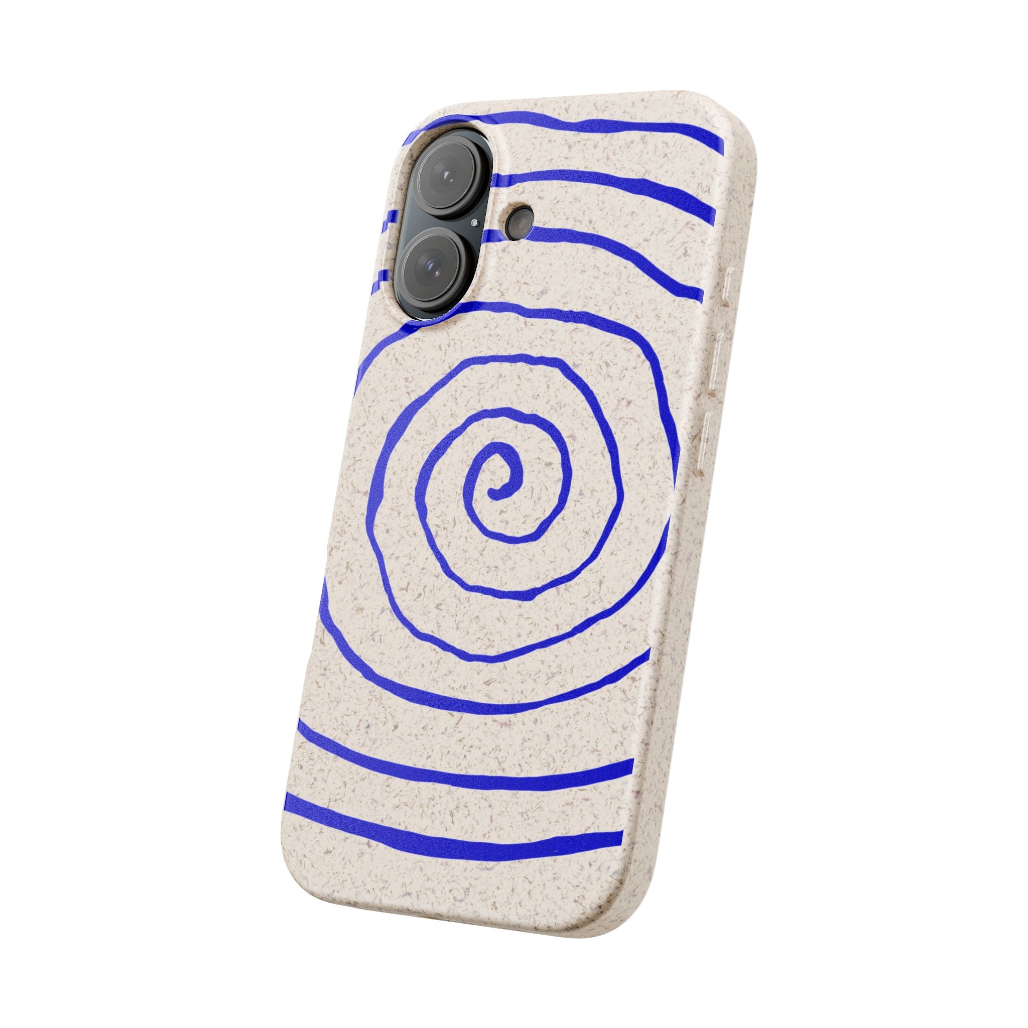 Biodegradable Phone Case -  Pre- hispanical Mexican Spiral