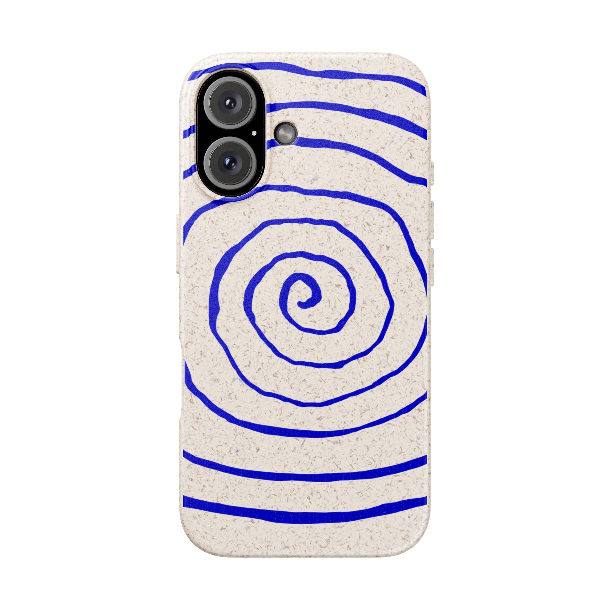 Biodegradable Phone Case -  Pre- hispanical Mexican Spiral
