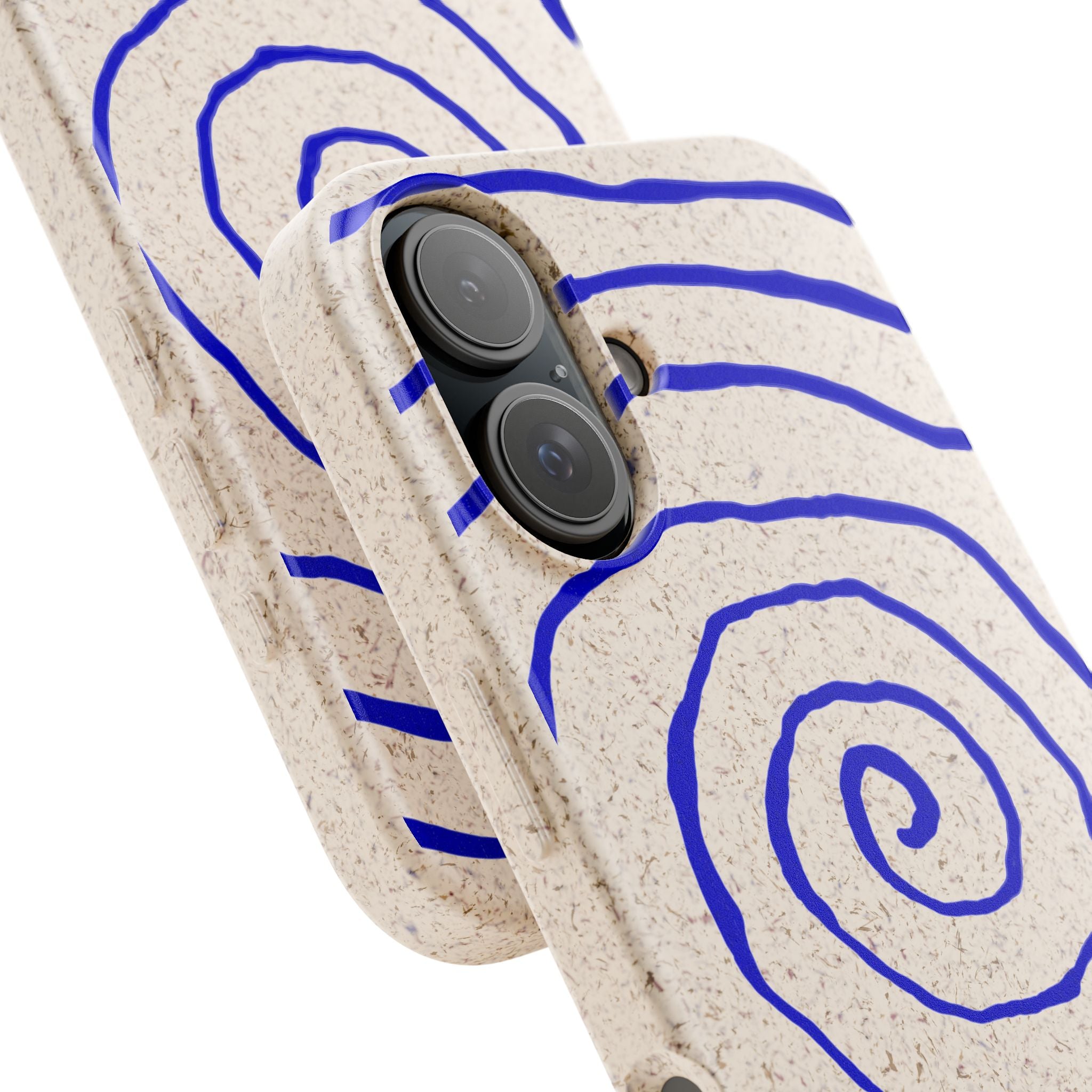 Biodegradable Phone Case -  Pre- hispanical Mexican Spiral